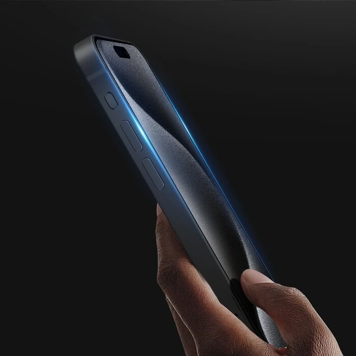 Dux Ducis iPhone 15 Full Kaplama Tempered Cam Ekran Koruyucu-(5775)