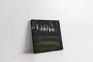 Yeşil Doğa Kavas Tablo 90x90 cm KA20128