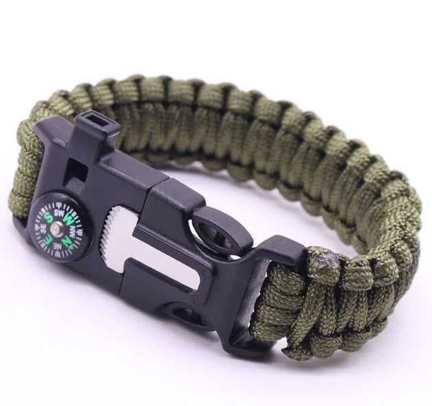 Nessiworld Survival Kamp Bileklik  Düdük Çok Amaçlı