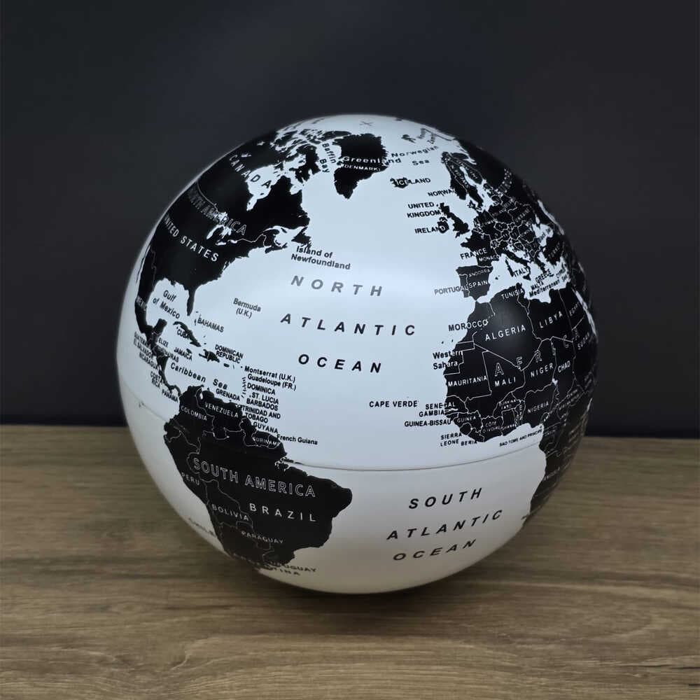 LED Işıklı 360 Derece Dönen Dünya Küresi