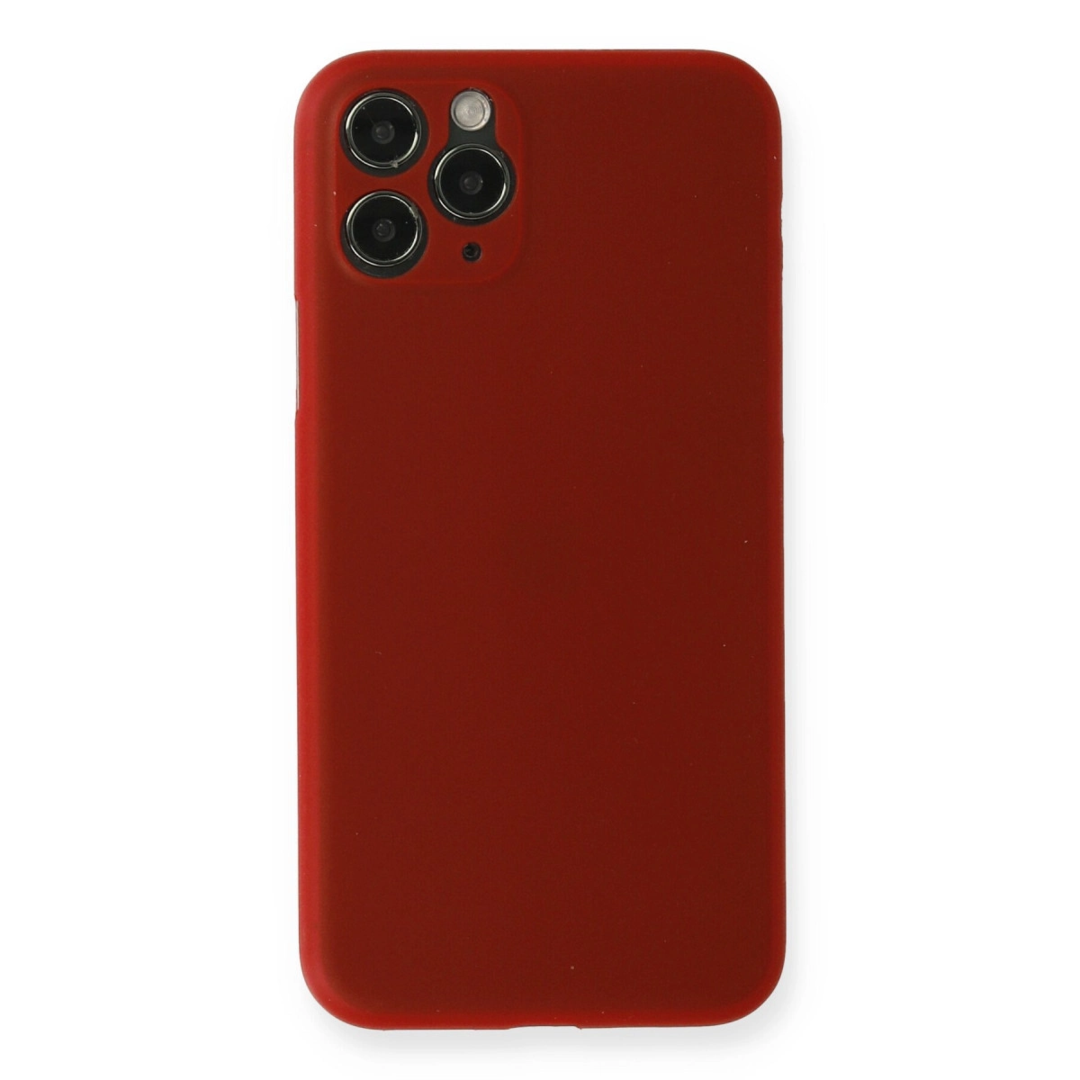 Apple İphone 11 Pro Kılıf Pp Ultra İnce Kapak - Kırmızı