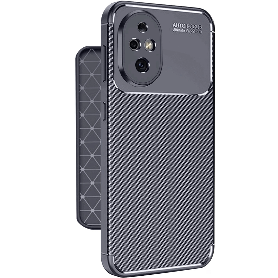 Honor 200 Kılıf Auto Focus Karbon Kapak - Lacivert