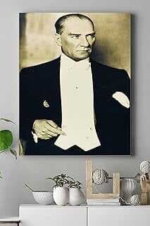 (15012) Mustafa Kemal Atatürk Kavas Tablo 50 x 70