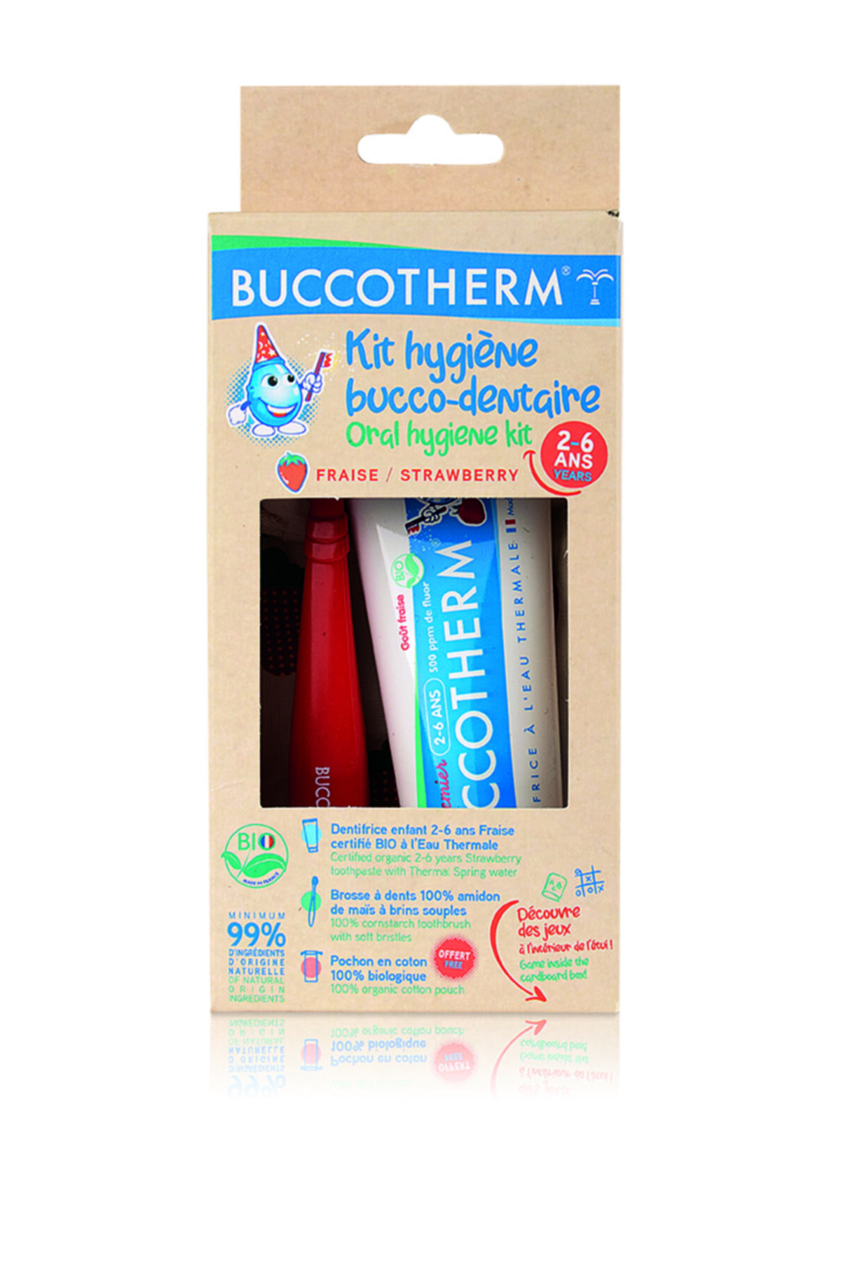 Buccotherm Çilek Aromalı Set (2-6 Yaş)
