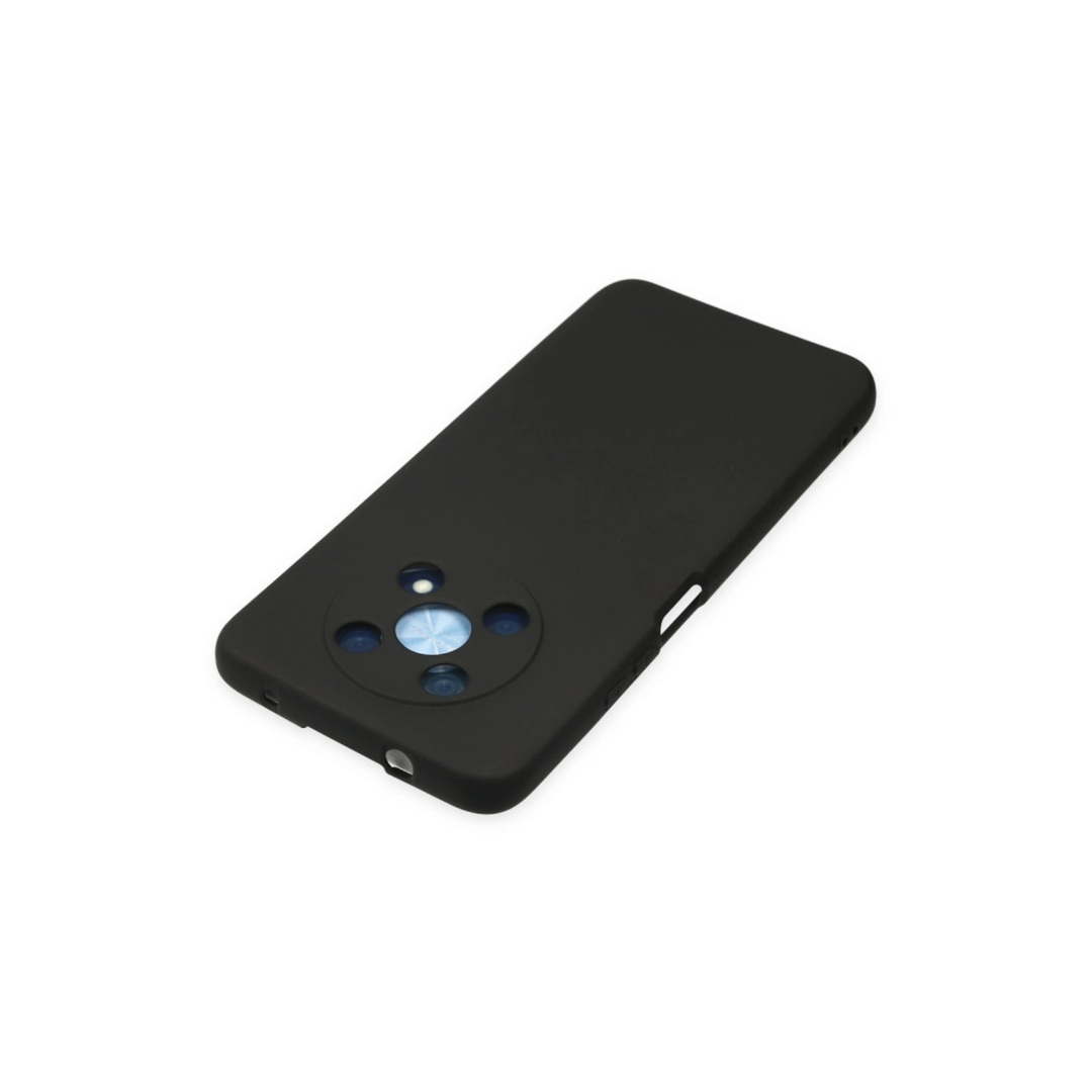 Huawei Nova Y90 Kılıf Nano İçi Kadife Silikon - Siyah