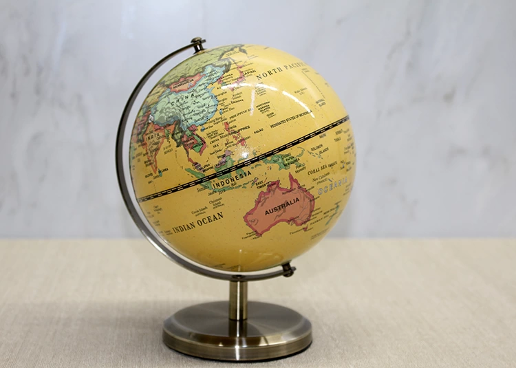 Dekoratif Masa Üstü Dünya Küre Alk3580