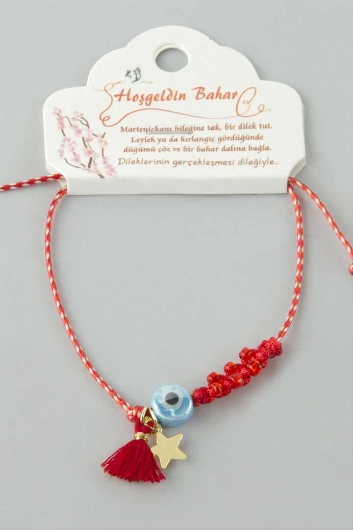 Nazar Yıldız Püskül Marteniçka Bileklik