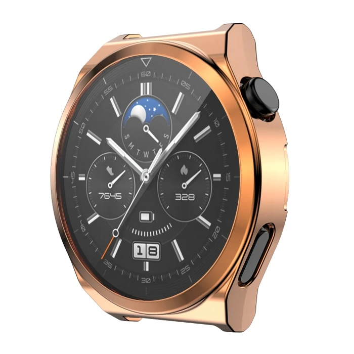 Ally Huaewei Watch GT 3 Pro 43mm Kılıf 360 Full Koruma Ultra İnce Silikon Kılıf-(5775)