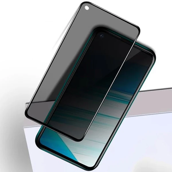 OPPO Realme 7 3D Full Privacy Gizlilik Tempered Cam Ekran Koruyucu-(5775)