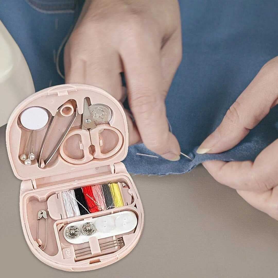 Çok Fonksiyonlu Mini Çanta Boy Seyahat Tipi Dikiş Seti (5430)