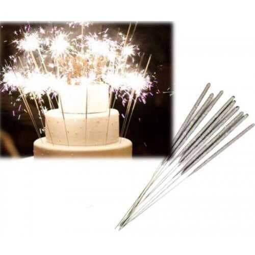 Uzun Tel Maytap Pasta Maytabı Kına Gecesi Bekarlığa Veda Maytap 40 cm 5 Adet