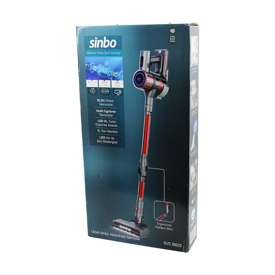 DİKEY KABLOSUZ ELEKTRİKLİ SÜPÜRGE ERGOMİK SAP 1LT TOZ HAZNE - XL TURBO APARAT (5430)