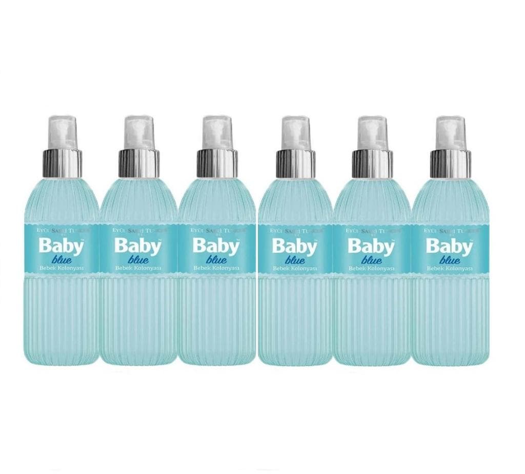 Eyüp Sabri Tuncer Bebek Kolonyası Baby Blue 150 ml Silindir Pet Şişe Sprey x 6 Adet