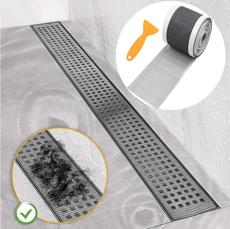 Çok Amaçlı Gider Süzgeci ve Sineklik Tamir Kiti 10 cm * 4 metre