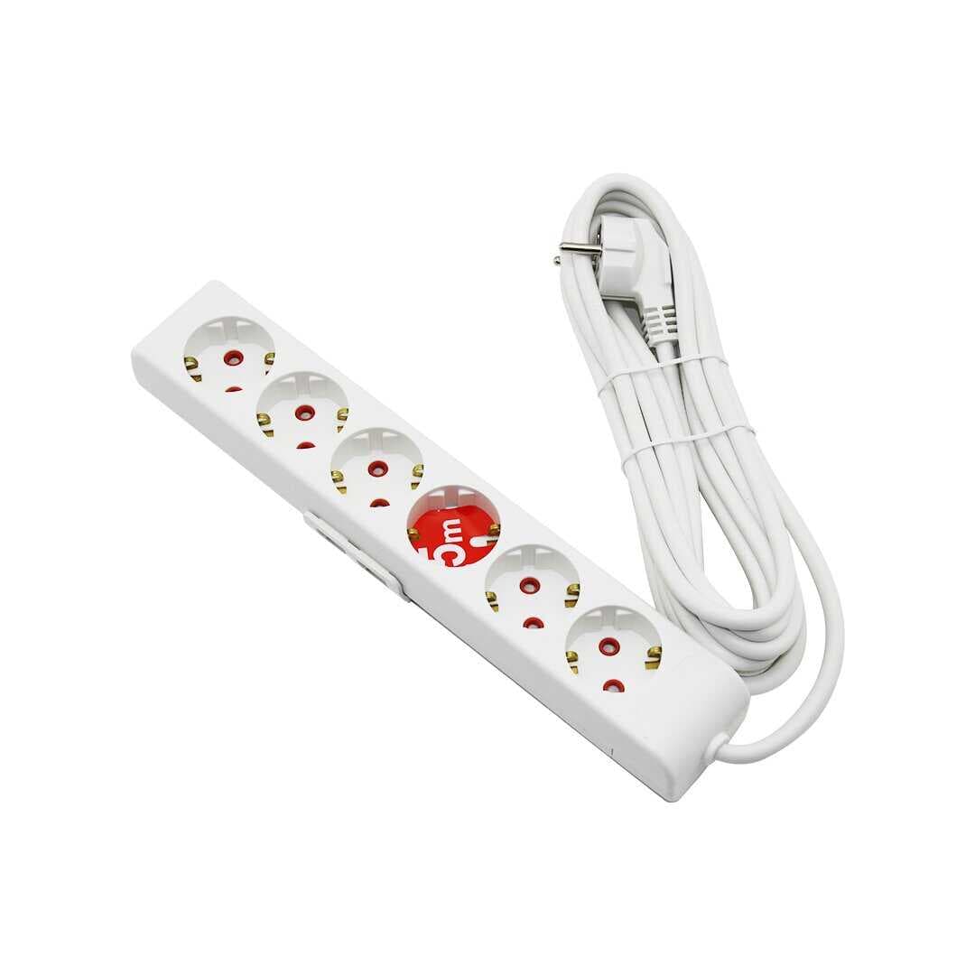 RI-TECH  6LI - 5MT  UZATMA KABLO - TOPRAKLI GRUP PRİZ  001 175 610002 05 00 (5430)