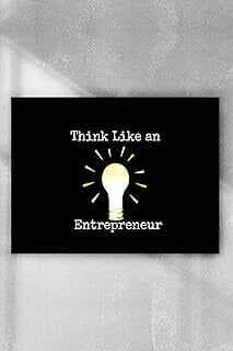 (6996) Girişimci Gibi Düşü Girişimcilik Poster (40x60cm)