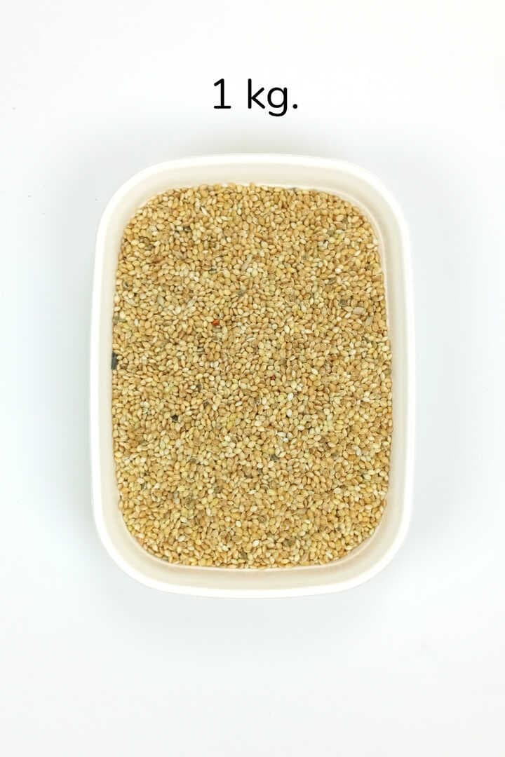 Muhabbet ve Tüm Egzotik Kuşlar İçin Doğal Taze Tane Sarı Darı - 1 kg