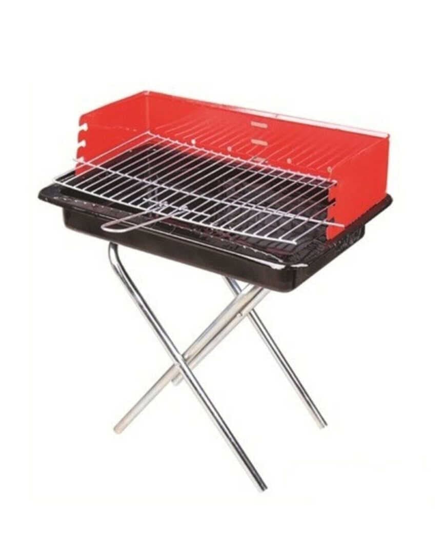 40CM  PERVAZLI PORTATİF AYAKLI MANGAL TEKLİ KUTULU (5430)