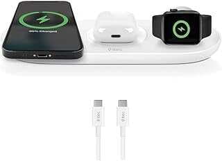 ttec AirCharger Trio 3’ü 1 Arada iPhone + Apple Watch + AirPods Kablosuz Hızlı Şarj Aleti