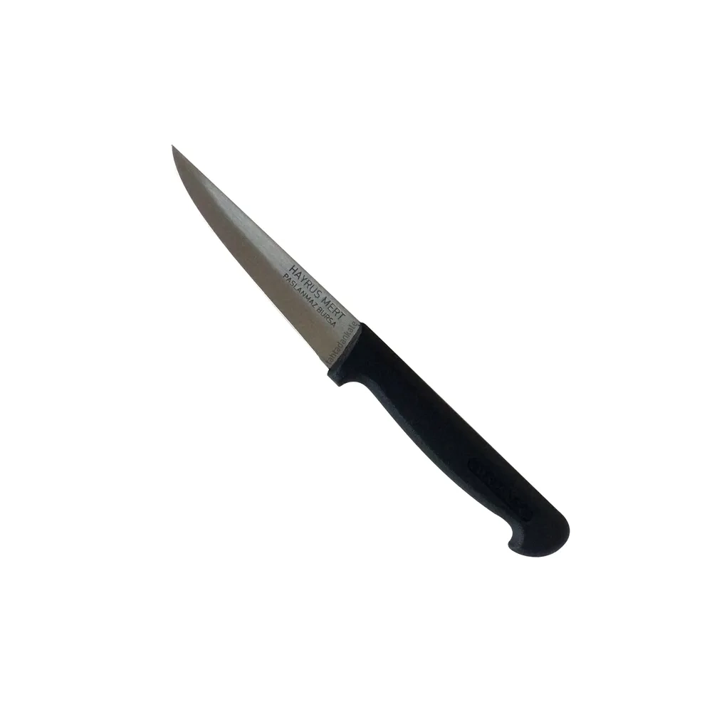 Paslanmaz Bursa Sebze Bıçağı 11 Cm, Plastik Sap