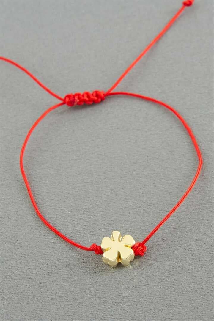 Yonca Makrome İp Bileklik