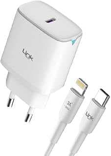 LinkTech C313 30W PD GaN3 Type-C to Lightning Kablolu Şarj Aleti Set