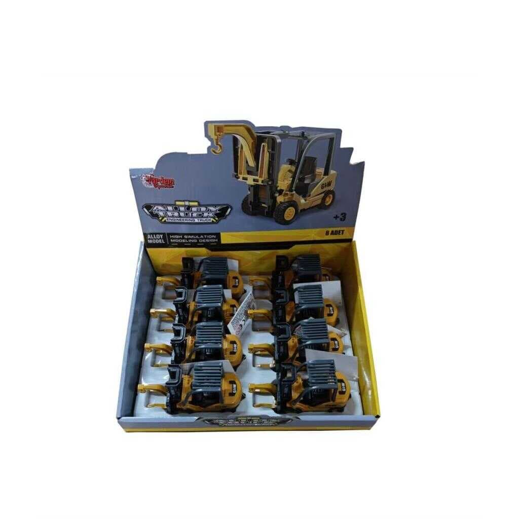 Nessiworld SZT-9967 Sürtmeli Metal İnşaat Aracı Forklift