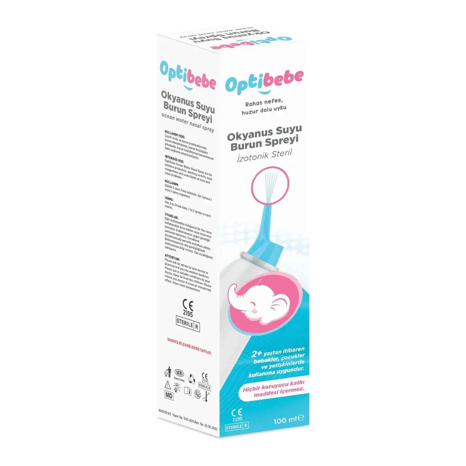 OPTİBEBE Okyanus Suyu 100 ml