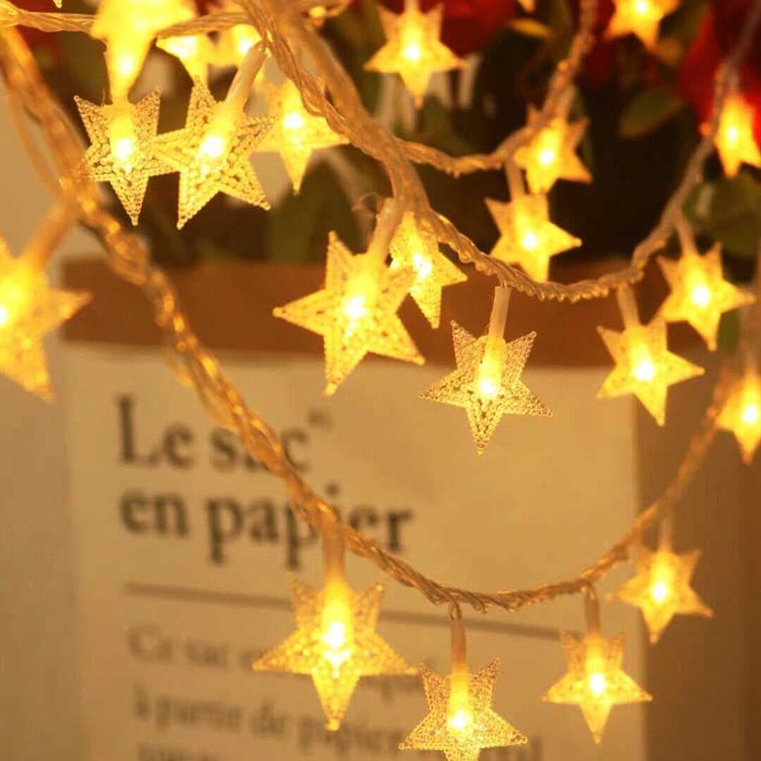 GÜN IŞIK 5MT FİŞLİ YILDIZ DEKOR LAMBA (5430)