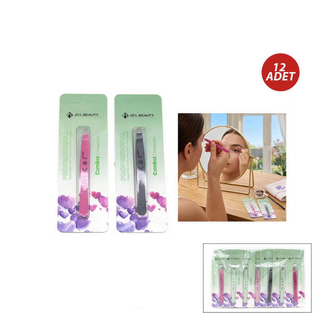 12 ADET LOVE CIMBIZ RENKLİ (5430)