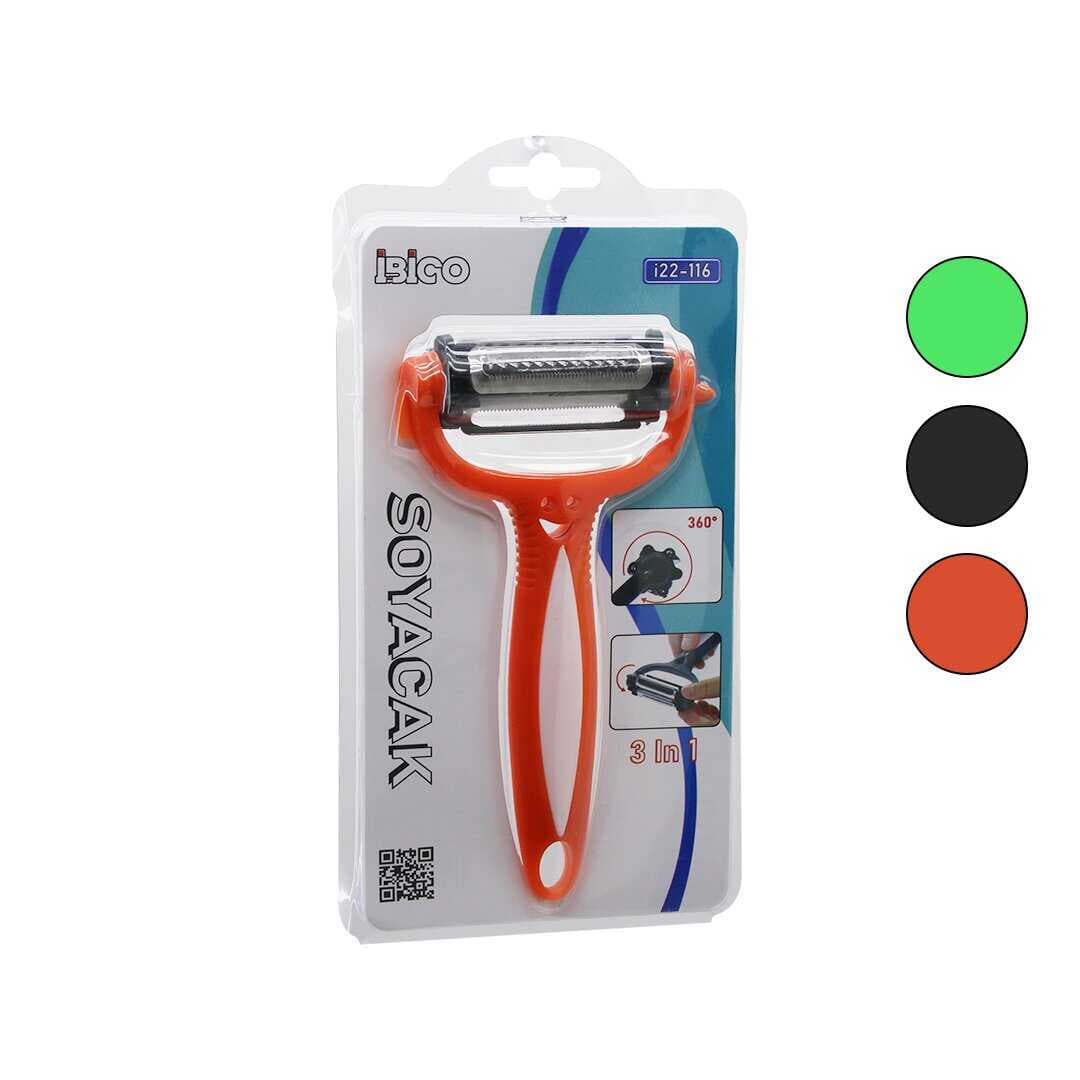 3IN1 METAL SOYACAK  PLASTİK SAPLI (5430)