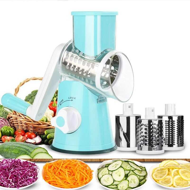 Tutma Kollu Çevirmeli Pratik Rulo Rende Drum Grater (477477)