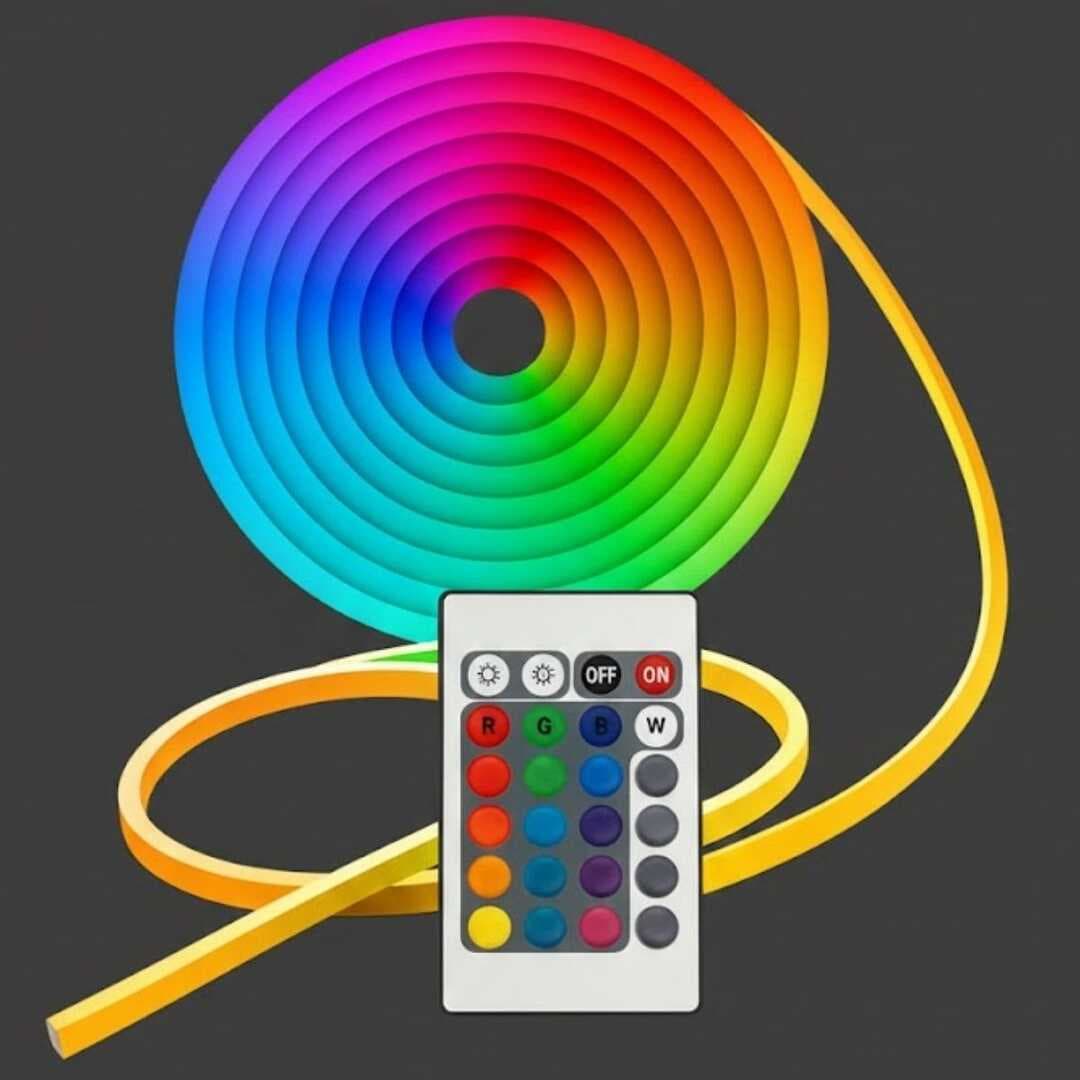 3 Metre Neon LED Işık – Esnek Dekoratif Ortam ve Oda Aydınlatması (5430)