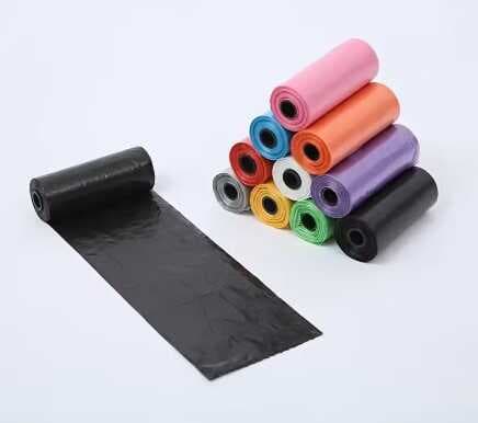 Köpek Dışkı Poşeti 4lü Düz Renk Set (5430)