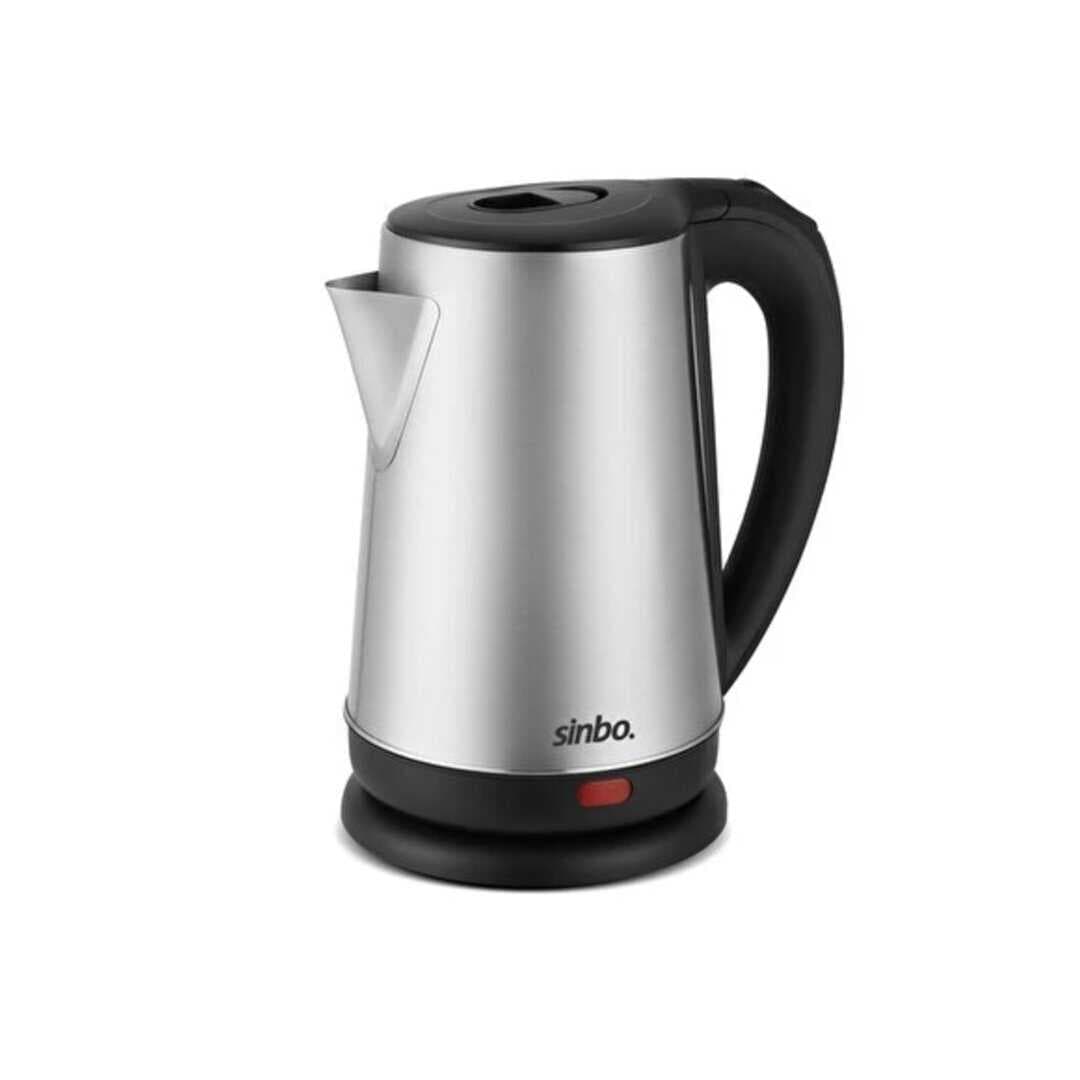 ÇELİK KETTLE SU ISITICISI KABLOSUZ KULLANIM 1.8LT 360 DERECE DÖNEBİLME OTOMATİK KAPANMA SK-8026 (5430)