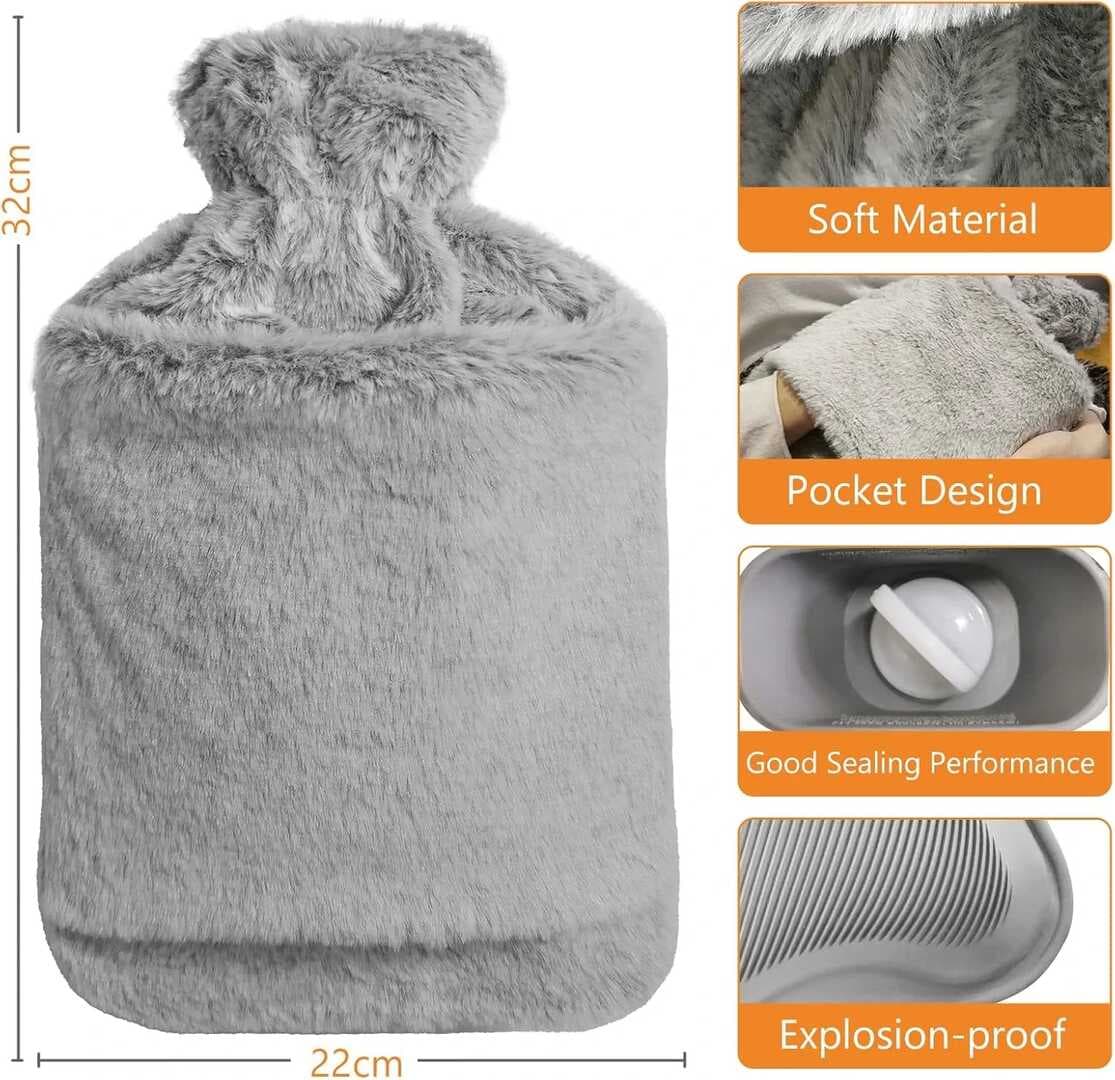 Rubby Sıcak Su Torbaları Peluşlu (5430)