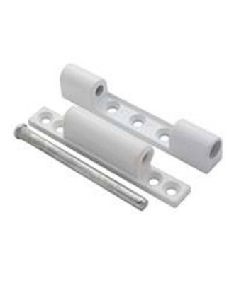 DÜZ METAL BEYAZ METAL 75MM PVC PENCERE MENTEŞE (5430)