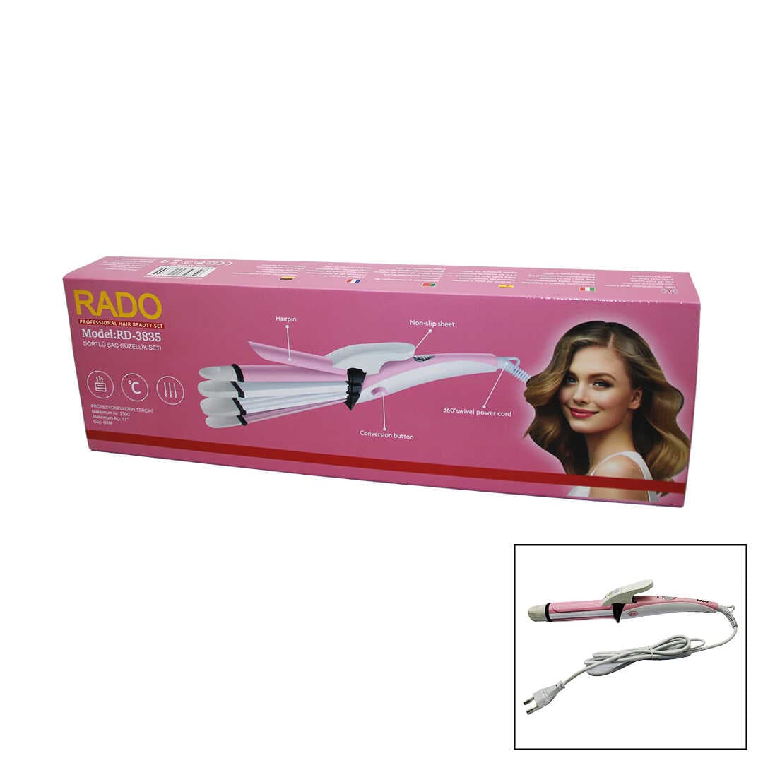 4LÜ ŞEKİLLENDİRİCİ SAÇ GÜZELLİK SETİ 60W RD-3835 (4767)