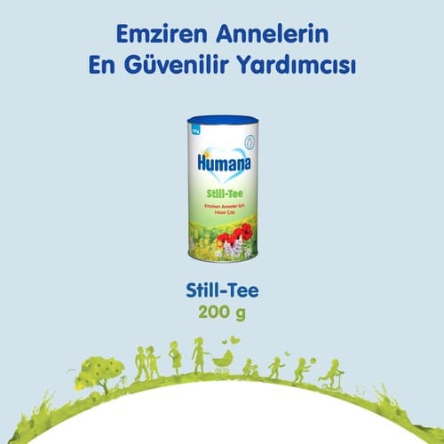 Humana Still Tee Emziren Anneler Için Hazır Çay 200 gr + Humana Rezene Çayı 200 gr
