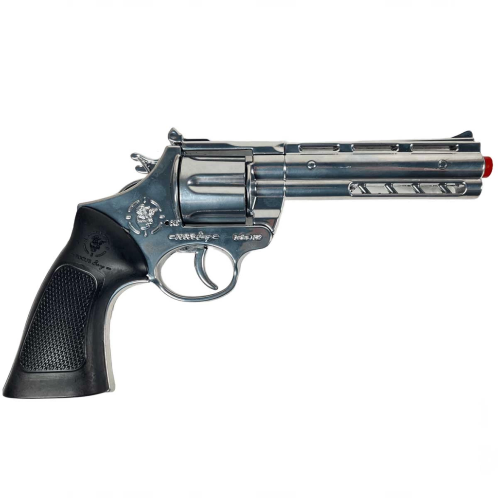 Nessiworld Metal Oyuncak Tabanca Krom Seri 17