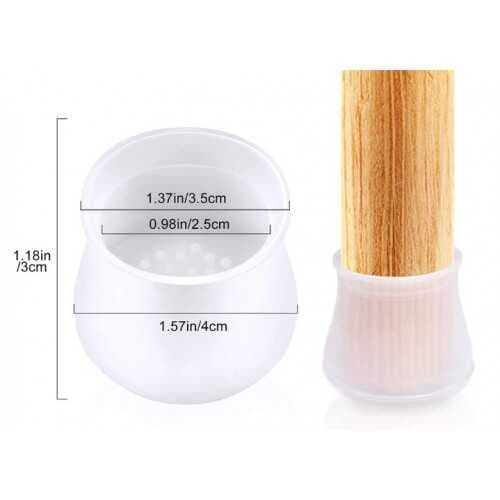 Masa ve Sandalye Ayak Koruyucu Silikon