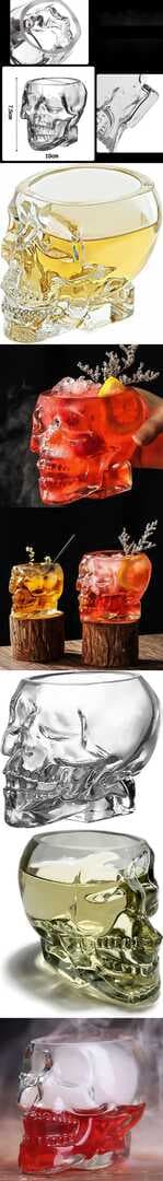 Turk Kokteyl Bardağı Kurukafa Cam