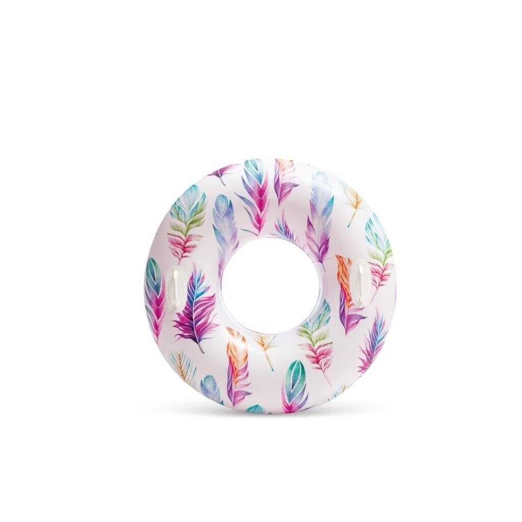 Nessiworld ISC58263 Intex Tutmaçlı Desenli Simit 97 cm