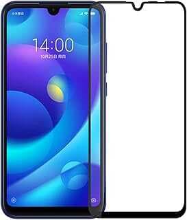 Microsoic Xiaomi Mi Play Tam Kaplaya Temperli Cam Ekra koruyucu Siyah