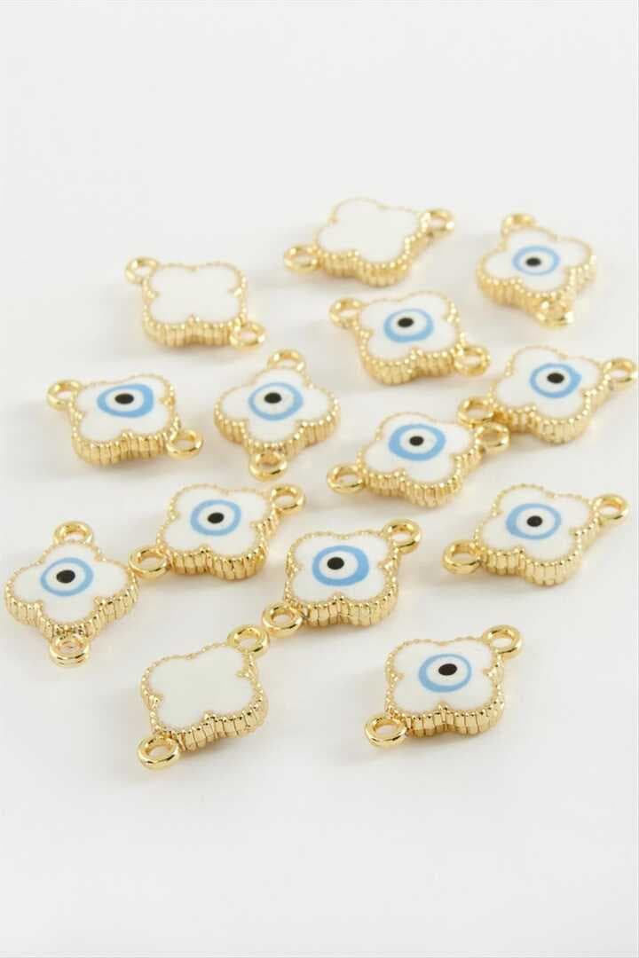 Çiçek Çift Kulplu Mineli Bileklik ve Kolye Ucu Aparatı 1 Adet