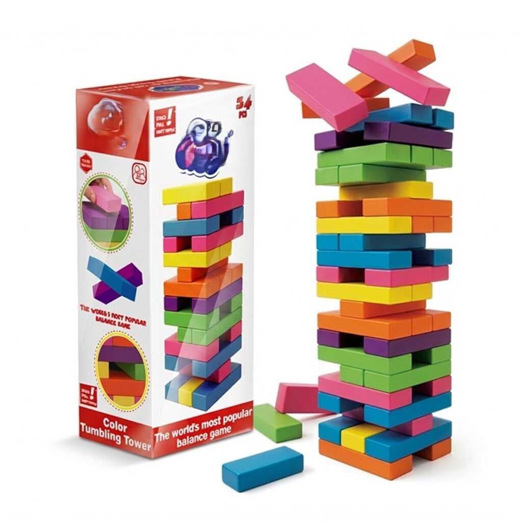 ONY-415 KUTUDA AHŞAP RENKLİ DENGE OYUNU