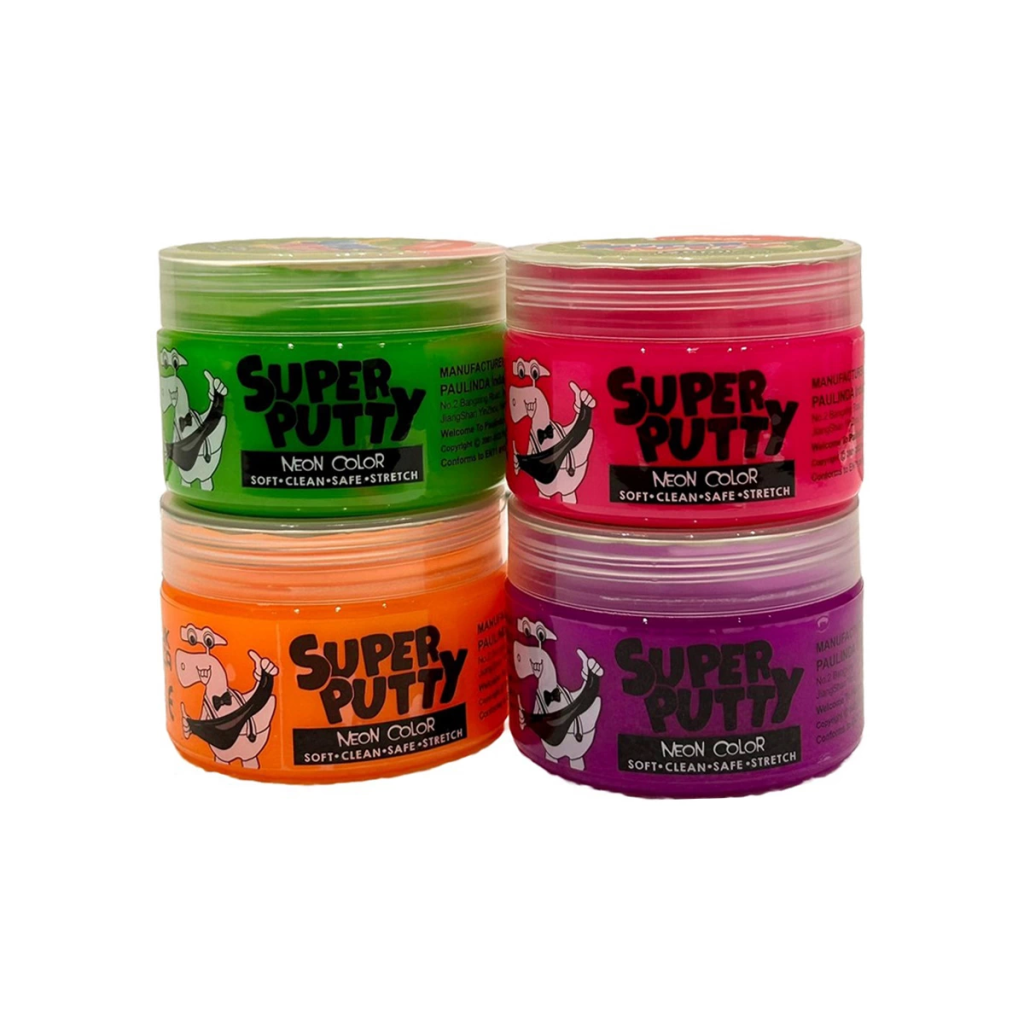 Nessiworld Paulinda Slime Super Putty Neon Color 120 ml S00095823
