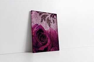 Mor Gül Kavas Tablo 30x40 cm KA03210