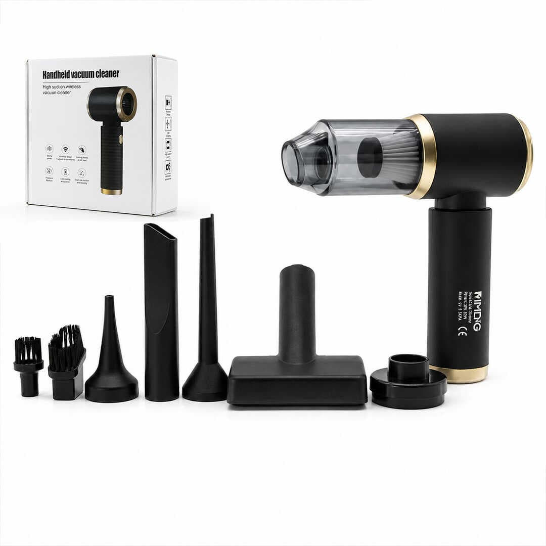 HANDHELD VACUUM CLEANER 2İN1=ÇEKME - ÜFLEME OTO - ARAÇ - EV EL TİPİ SÜPÜRGE ŞARJLI MİNİ - TAŞINABİLİR KH-128 (5430)