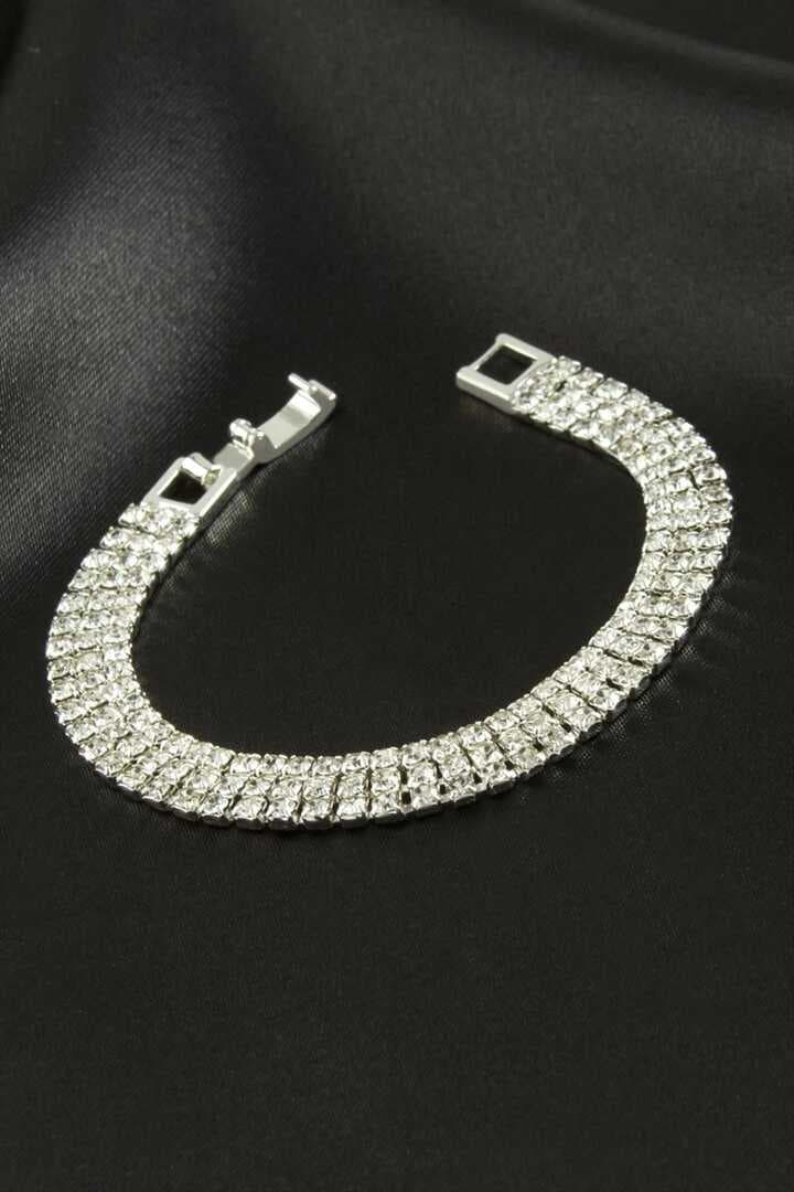 3 Sıra Taşlı Suyolu Bileklik